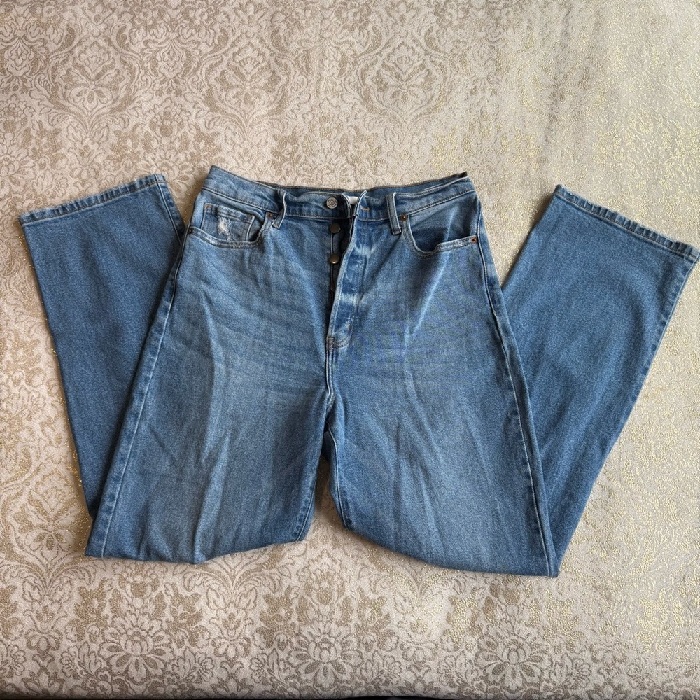 Willow & Root High Rise The Dad Jeans 30